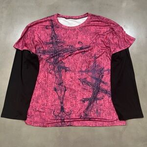 Pink Grunge Longsleeve